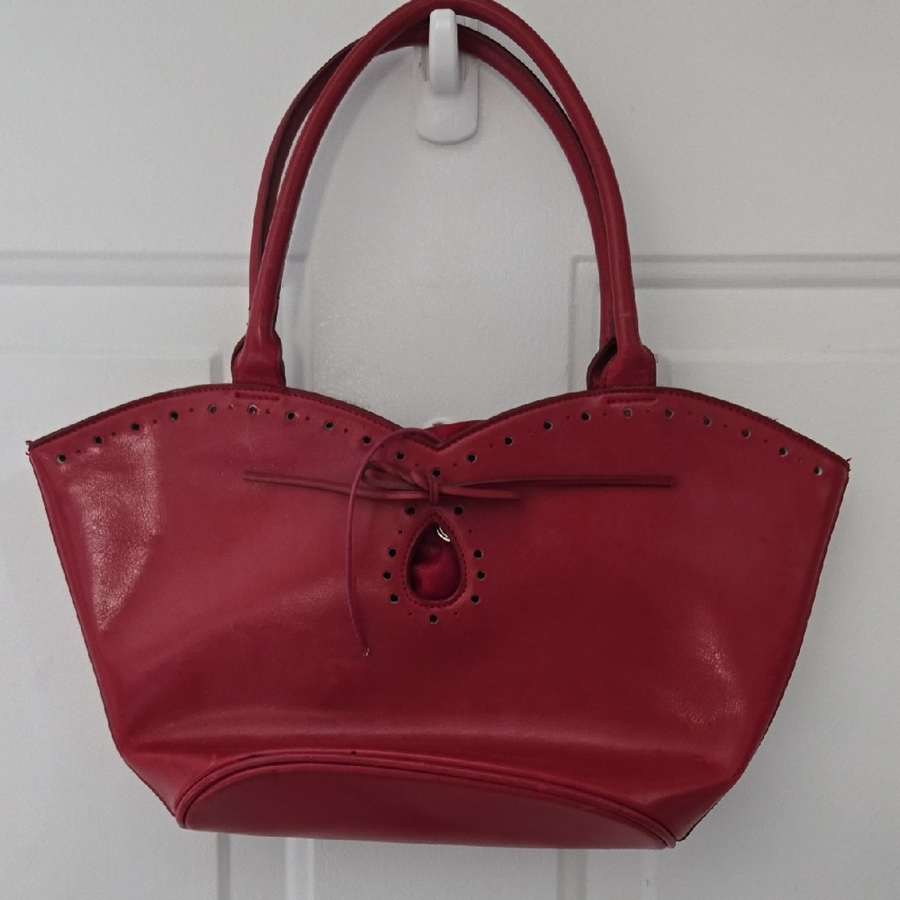 Elegant Red Women's Handbag